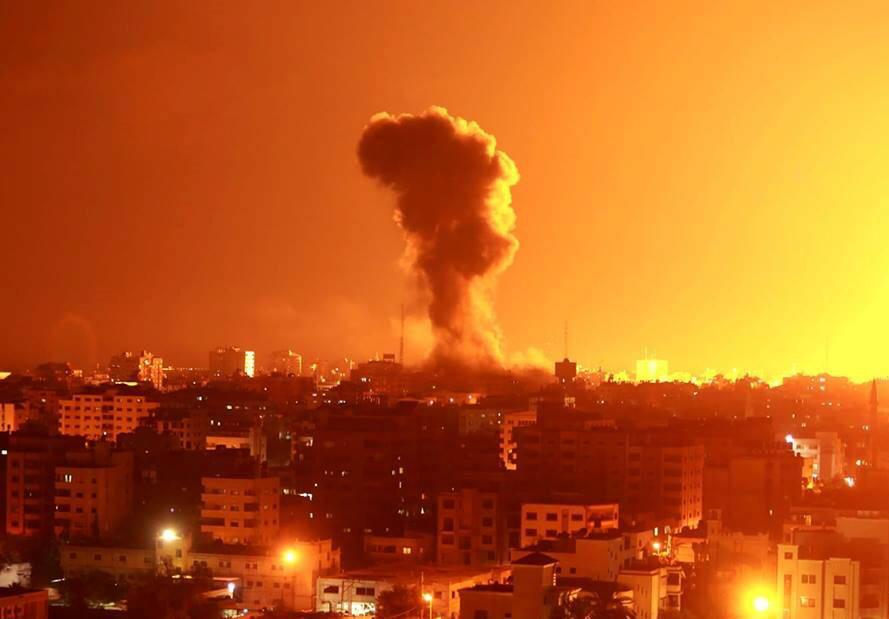לאחר ירי של 44 של רקטות לעבר ישראל: צה”ל תקף מטרות חמאס בעזה